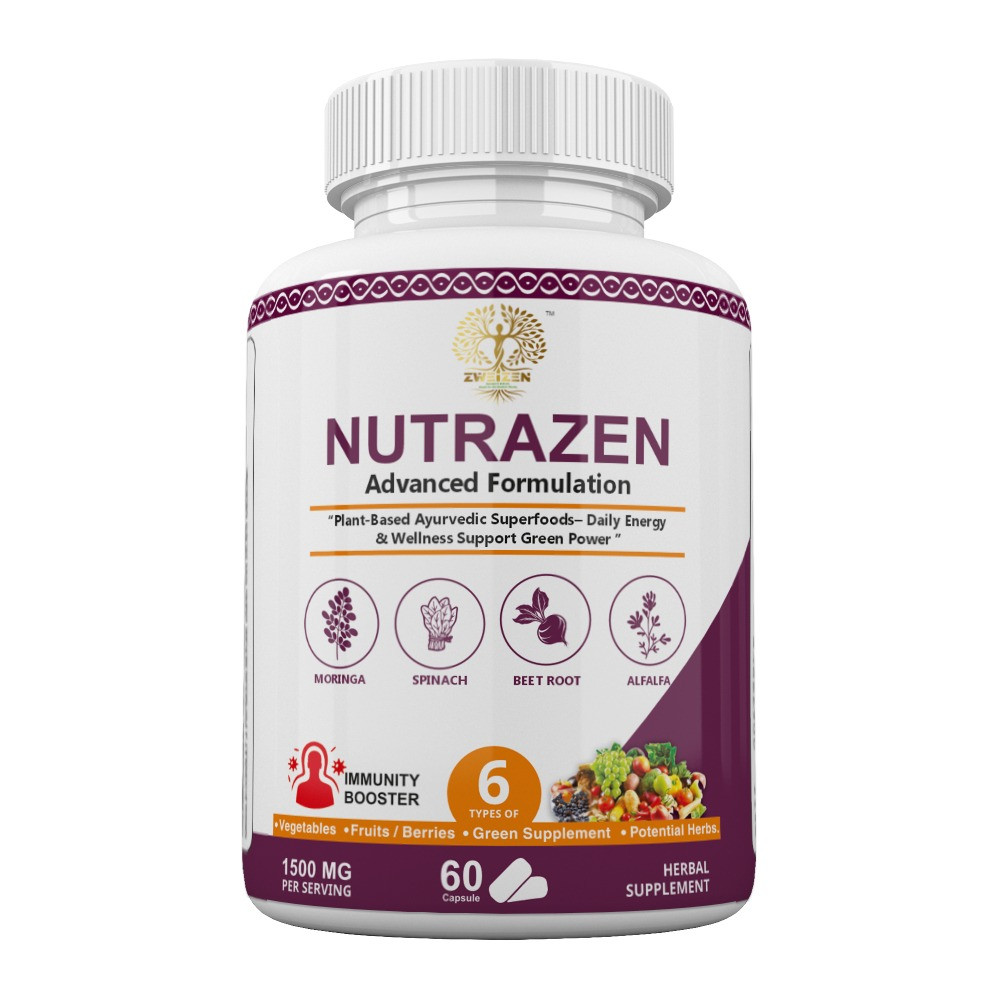 NutraZen: Plant-Based Ayurvedic Superfoods for Daily Energy, Immunity & Wellness