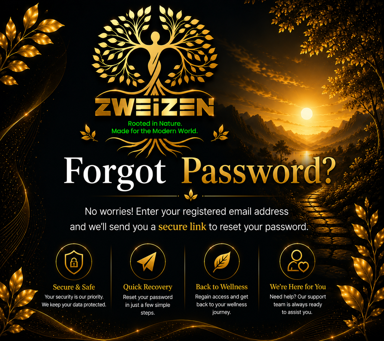 Forgot Password Page Image