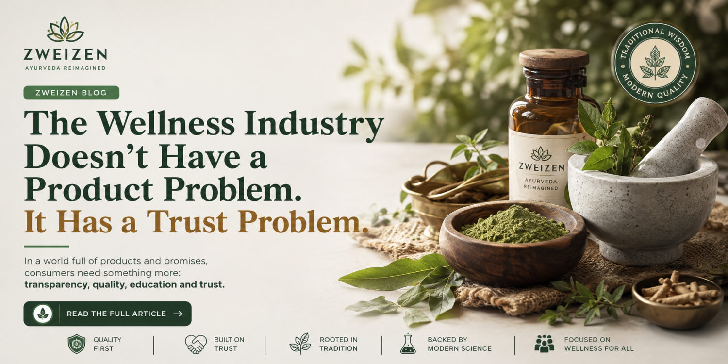 The Wellness Industry Doesn’t Have a Product Problem. It Has a Trust Problem. | Zweizen
