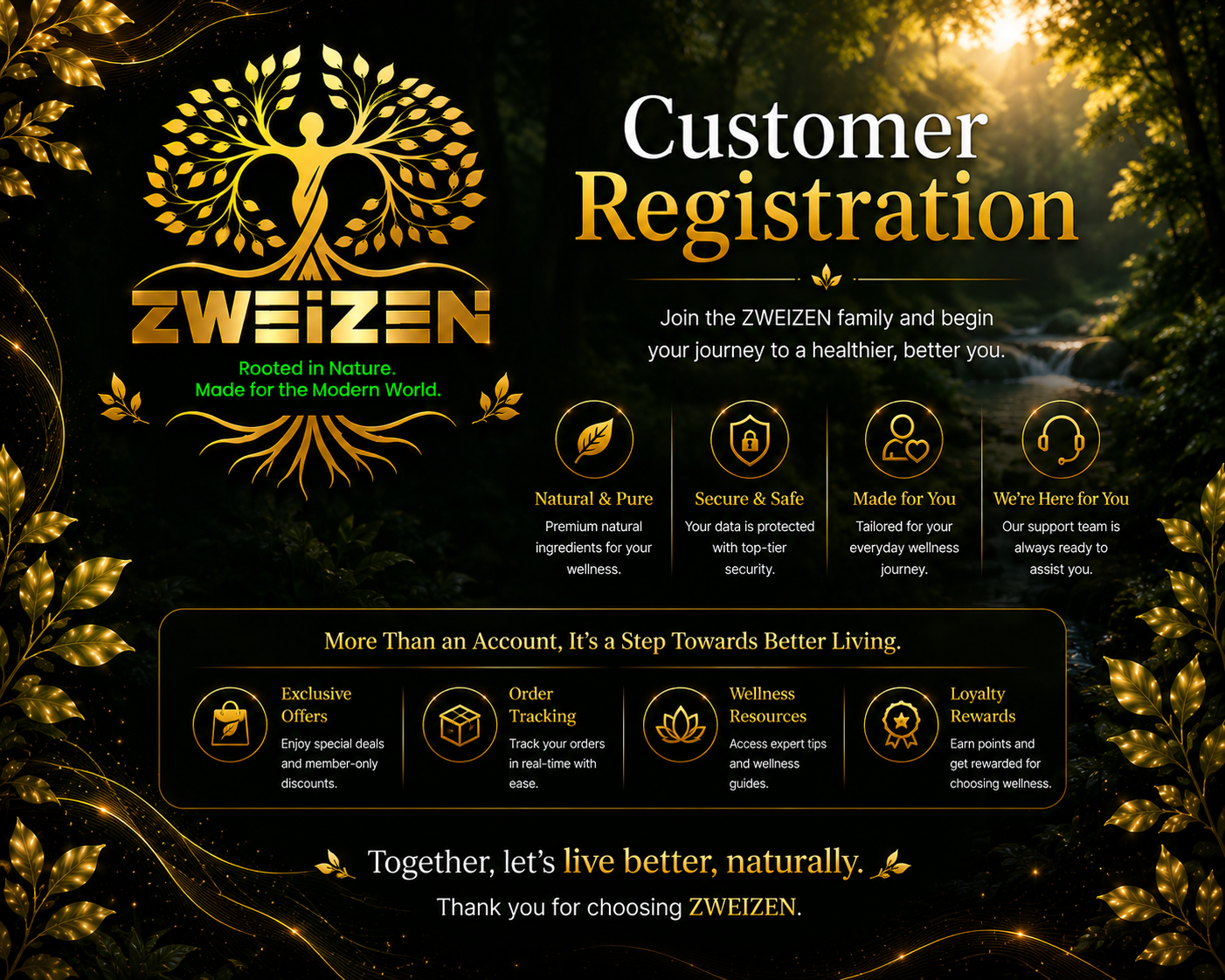 Customer Register Page Image