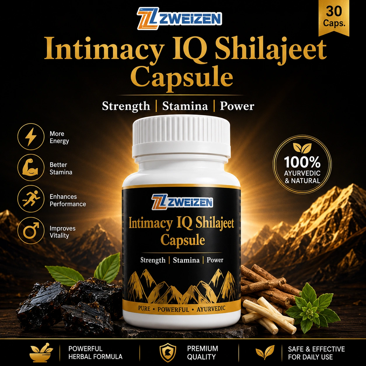 Intimacy IQ Shilajit Capsule