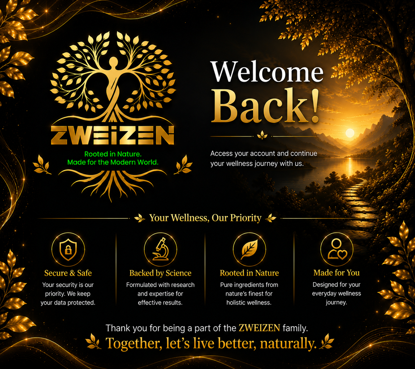 Customer Login page Image